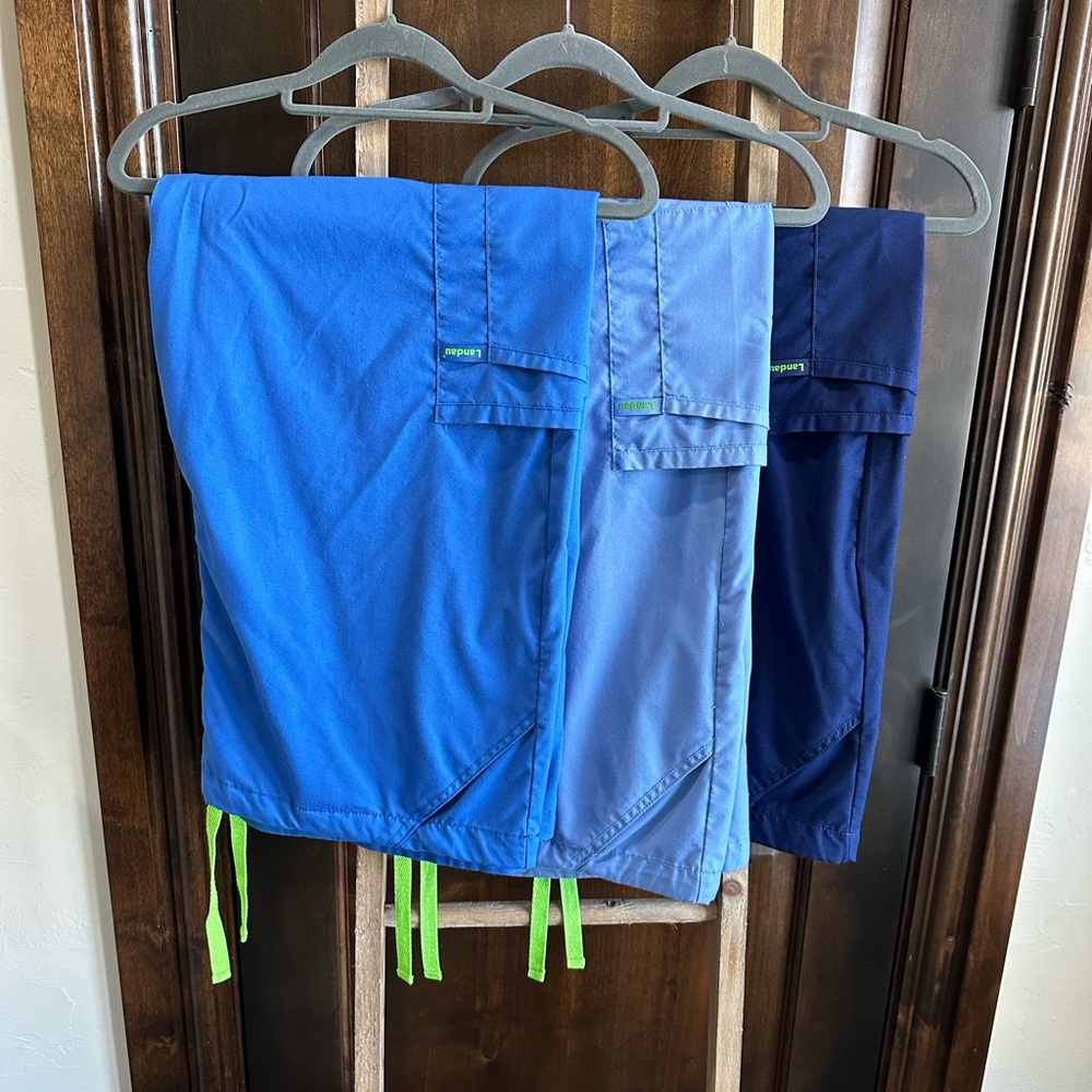 Landau ProFlex Unisex Scrubs XL Bundle 3 Pair